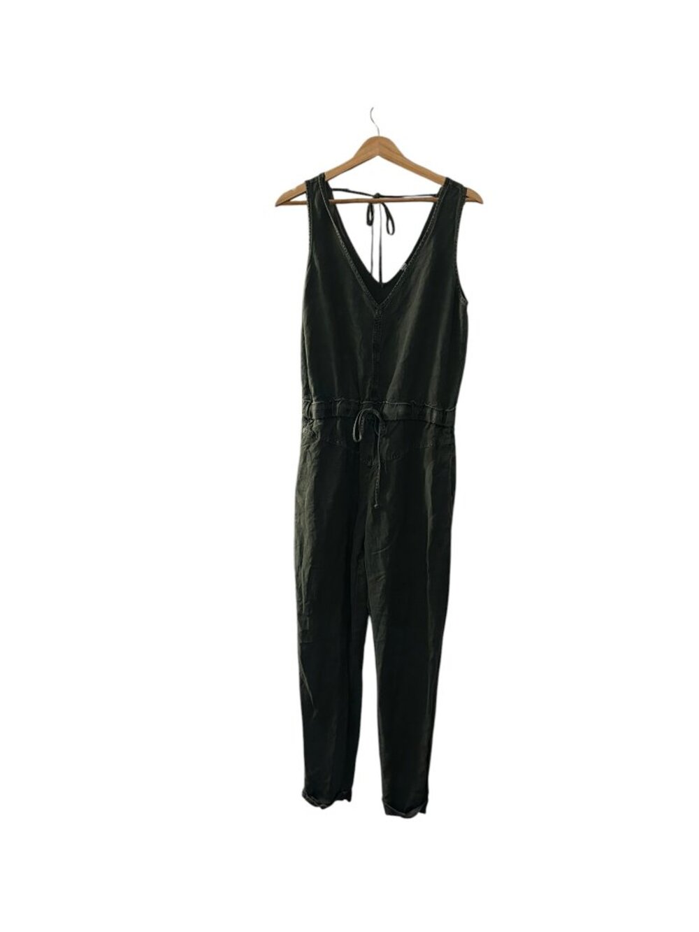 Young Fabulous & Broke YFB Olive Green Utility Jumpsuit Size S